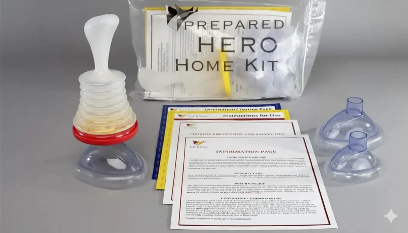 A life-saving kit for a baby